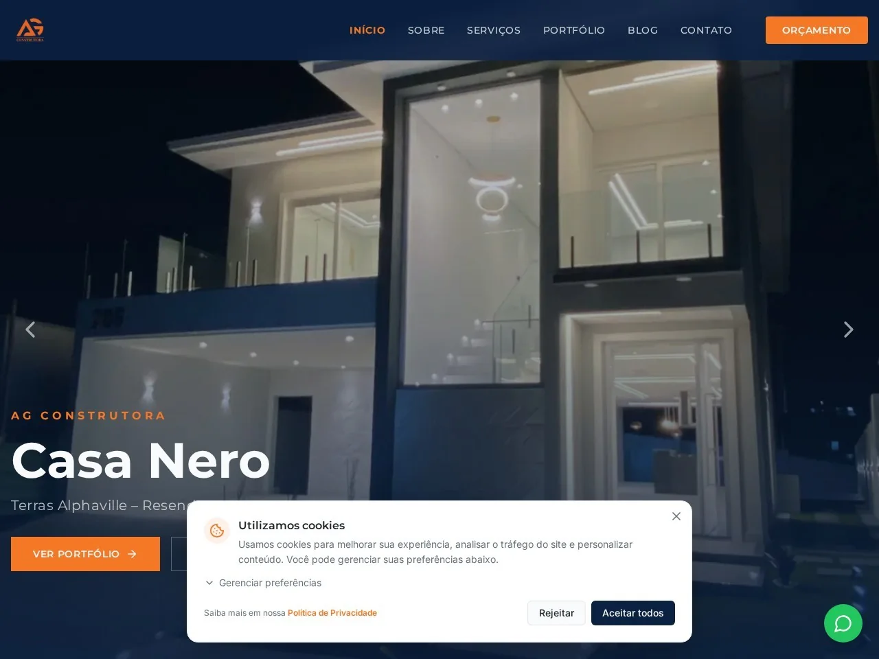 Site AG Construtora