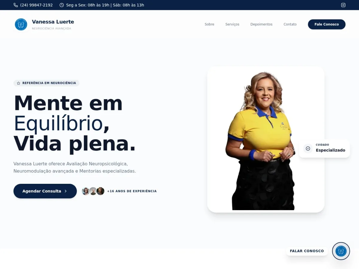 Site Vanessa Luerte